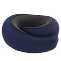 Portable U-Shaped Memory Foam Travel Pillow for Neck Support and Comfort During Breaks