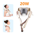 Revitalize Your Day with the 26W Wireless Neck and Shoulder Massager - Ultimate Kneading Relief for Trapezius and Cervical Tension