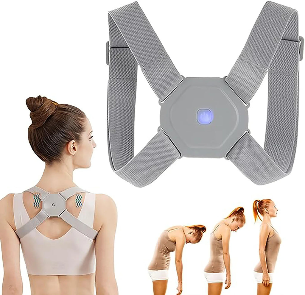 Revolutionary USB-Charged Intelligent Posture Corrector - Enhance Your Back Alignment for Comfort and Confidence at Work