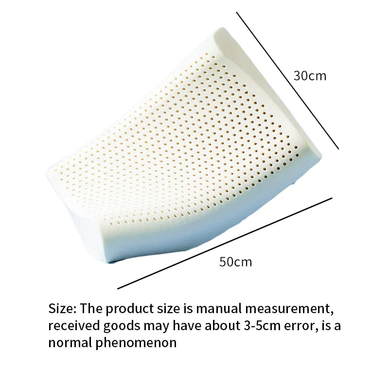 Revolutionary Natural Latex Cervical Pillow - Ultimate Memory Foam Support for Restful Sleep at Home and Beyond