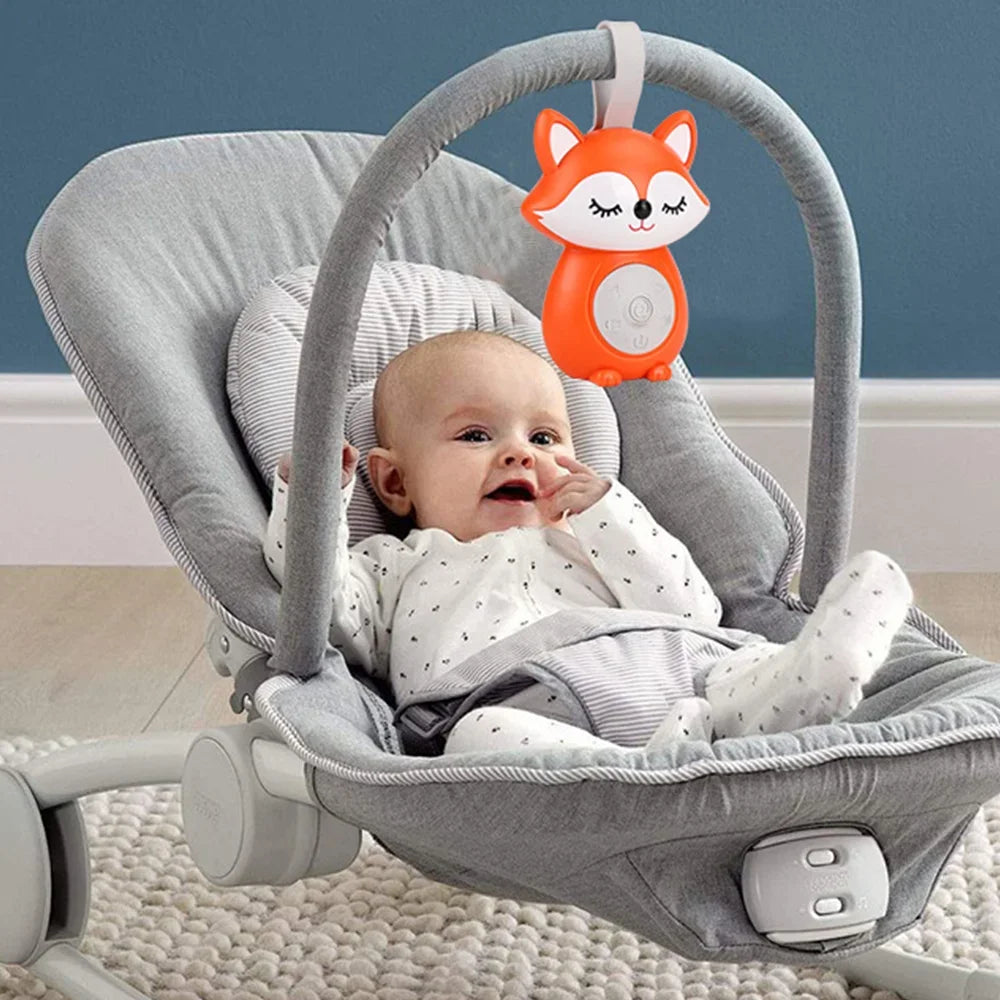 Transform Your Baby's Sleep with the Ultimate Portable White Noise Machine Featuring 5 Soothing Melodies and Automatic Shutdown