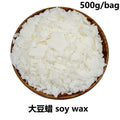 500G/1Kg Pure Soy Wax Paraffin Material Pre-Soy Wax-Core Pigments Aromatherapy Pure Paraffin Wax DIY Handmade Candles Crafts
