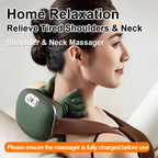 Experience Ultimate Relaxation with the 2026 Bionic Neck and Shoulder Massager N7 - Advanced Kneading and 3 Adjustable Modes for Total Muscle Relief