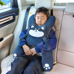 Ultimate Car Neck Pillow with Seat Belt Safety for Kids - Comfort & Support for Long Journeys