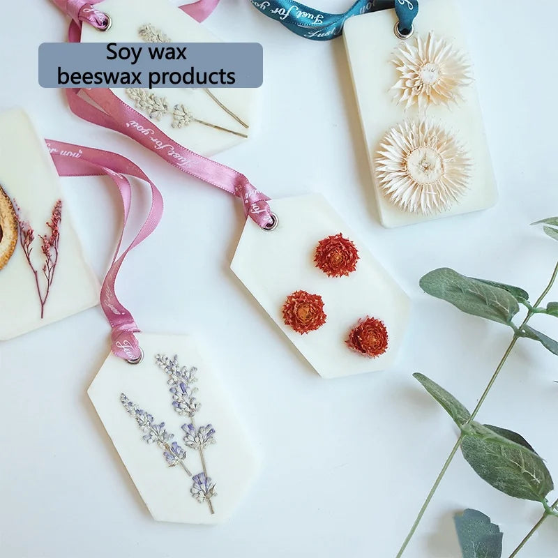 500G/1Kg Pure Soy Wax Paraffin Material Pre-Soy Wax-Core Pigments Aromatherapy Pure Paraffin Wax DIY Handmade Candles Crafts