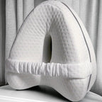 Ultimate Orthopedic Memory Foam Knee Support Pillow for Side Sleepers - Alleviate Sciatica and Hip Pain at Home or on the Go