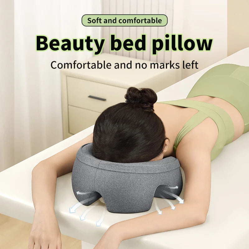 Ultimate Comfort with Our Ergonomic Memory Foam Pillow - Perfect for Head and Body Support in Beauty Salons