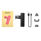 Elevate Your Recovery with the Kica Mini 2 Fascia Gun - Lightweight, Portable Massage Device with 3000 RPM and 3 Customizable Heads for Optimal Muscle Relief