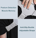 Revolutionary USB-Charged Intelligent Posture Corrector - Enhance Your Back Alignment for Comfort and Confidence at Work