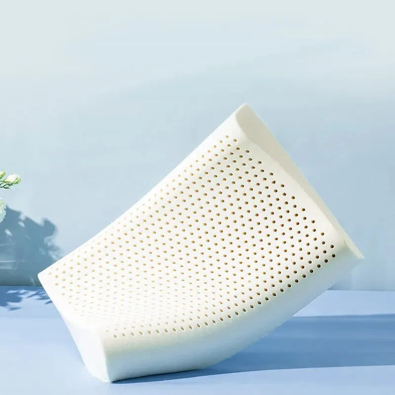 Revolutionary Natural Latex Cervical Pillow - Ultimate Memory Foam Support for Restful Sleep at Home and Beyond