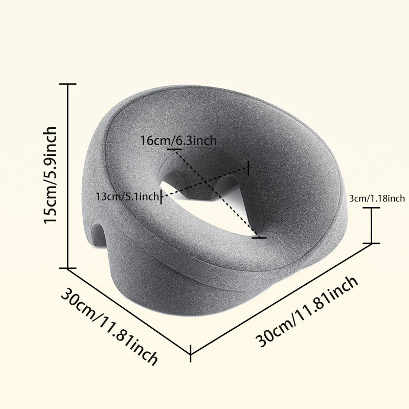 Ultimate Comfort with Our Ergonomic Memory Foam Pillow - Perfect for Head and Body Support in Beauty Salons
