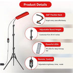 Revolutionary LED Red Light Therapy Lamp for Ultimate Pain Relief and Skin Rejuvenation - Infrared Light Device (660nm & 850nm)