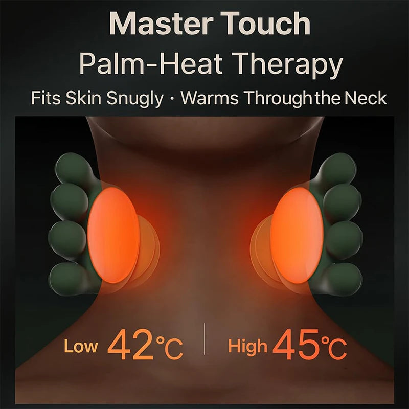 Experience Ultimate Relaxation with the 2026 Bionic Neck and Shoulder Massager N7 - Advanced Kneading and 3 Adjustable Modes for Total Muscle Relief