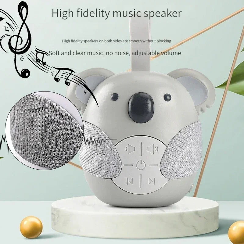 Transform Your Baby's Sleep with the Ultimate Portable White Noise Machine Featuring 5 Soothing Melodies and Automatic Shutdown