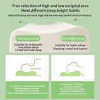 Revolutionary Natural Latex Cervical Pillow - Ultimate Memory Foam Support for Restful Sleep at Home and Beyond