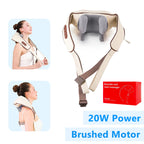 Revitalize Your Day with the 26W Wireless Neck and Shoulder Massager - Ultimate Kneading Relief for Trapezius and Cervical Tension