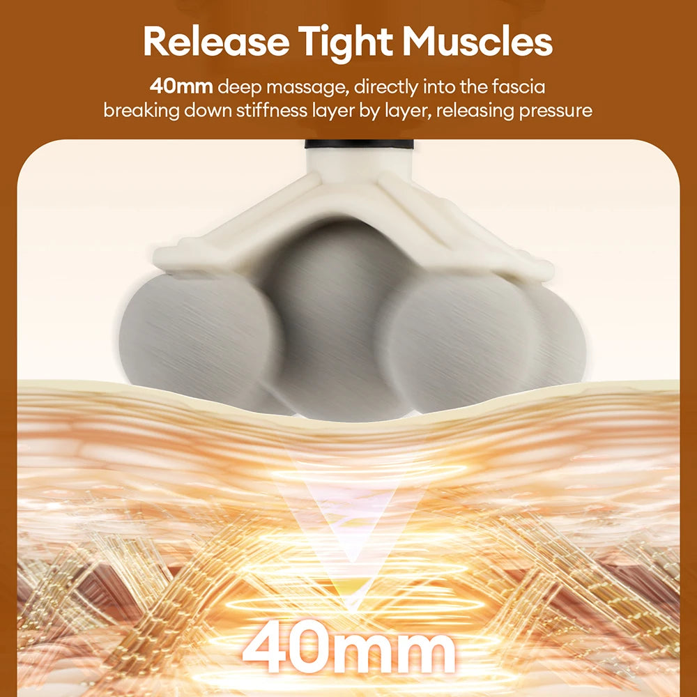 Unlock Deep Tissue Relief with the 11-in-1 High-Performance Massage Gun – 99 Adjustable Levels for Ultimate Muscle Recovery