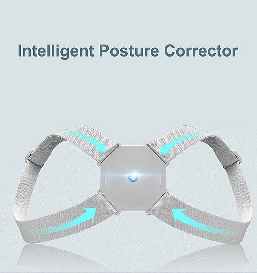 Revolutionary USB-Charged Intelligent Posture Corrector - Enhance Your Back Alignment for Comfort and Confidence at Work