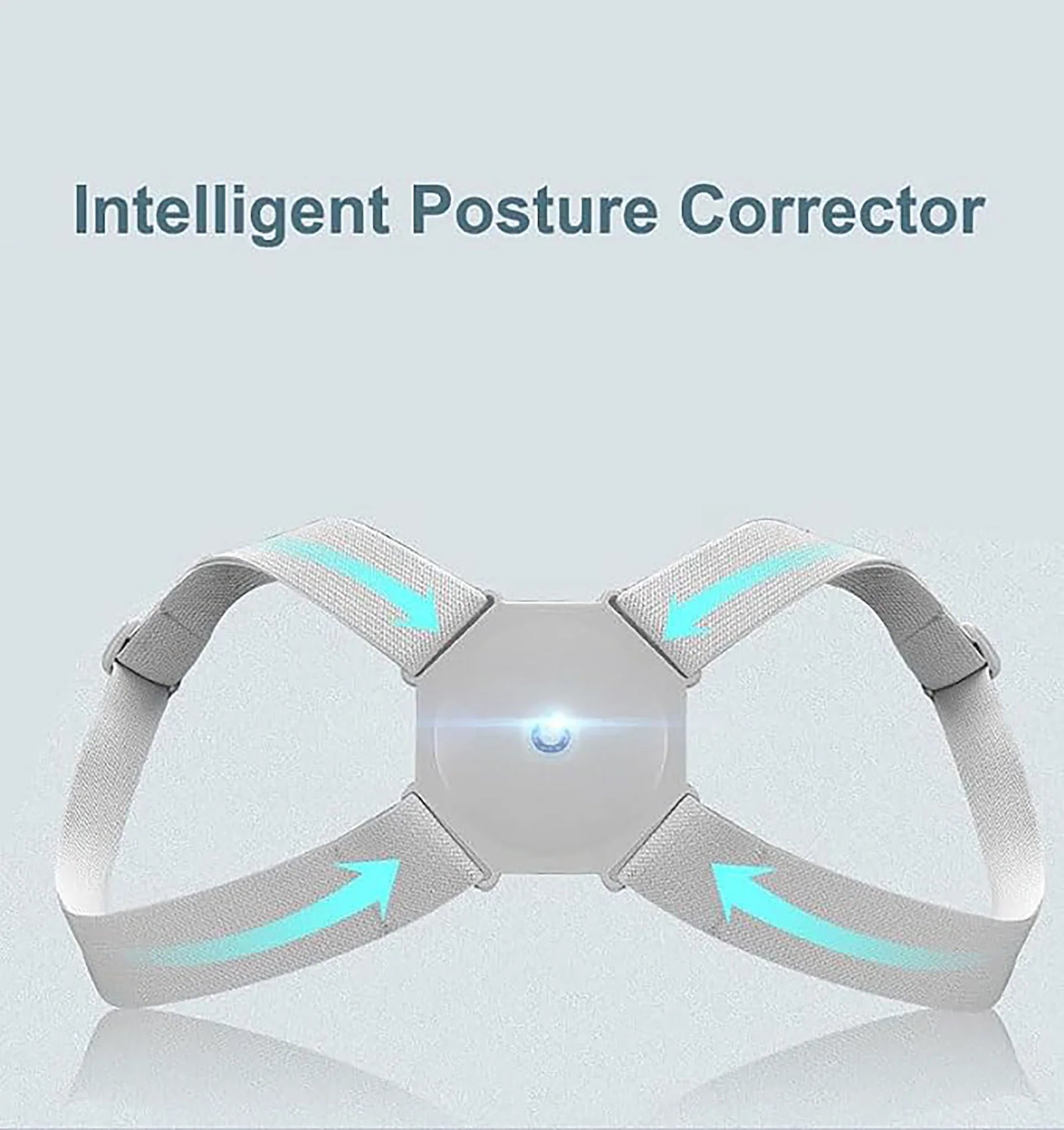 Revolutionary USB-Charged Intelligent Posture Corrector - Enhance Your Back Alignment for Comfort and Confidence at Work