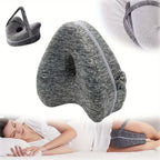 Ultimate Orthopedic Memory Foam Knee Support Pillow for Side Sleepers - Alleviate Sciatica and Hip Pain at Home or on the Go