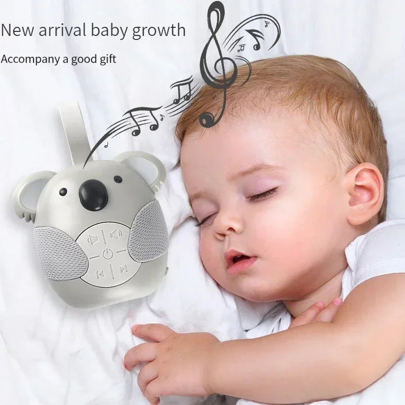 Transform Your Baby's Sleep with the Ultimate Portable White Noise Machine Featuring 5 Soothing Melodies and Automatic Shutdown