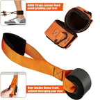 Unleash Your Strength: Advanced Resistance Belt Set with Comfortable Handles for Ultimate Home Fitness