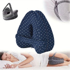 Ultimate Orthopedic Memory Foam Knee Support Pillow for Side Sleepers - Alleviate Sciatica and Hip Pain at Home or on the Go