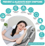 Revolutionary 3-in-1 Memory Foam Wedge Pillow Set for Ultimate Neck, Back, and Shoulder Pain Relief - Your Solution to Anti-Acid Reflux Comfort