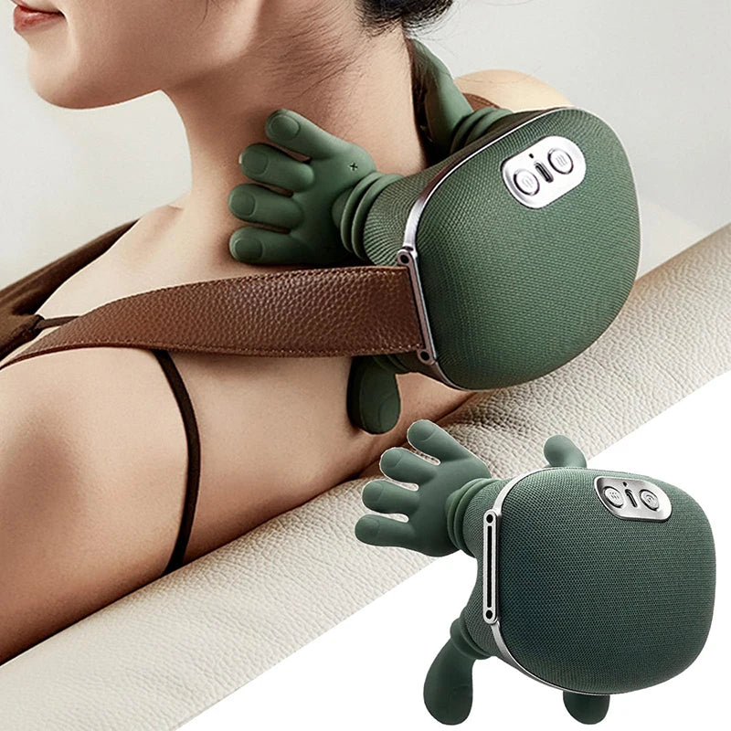 Experience Ultimate Relaxation with the 2026 Bionic Neck and Shoulder Massager N7 - Advanced Kneading and 3 Adjustable Modes for Total Muscle Relief