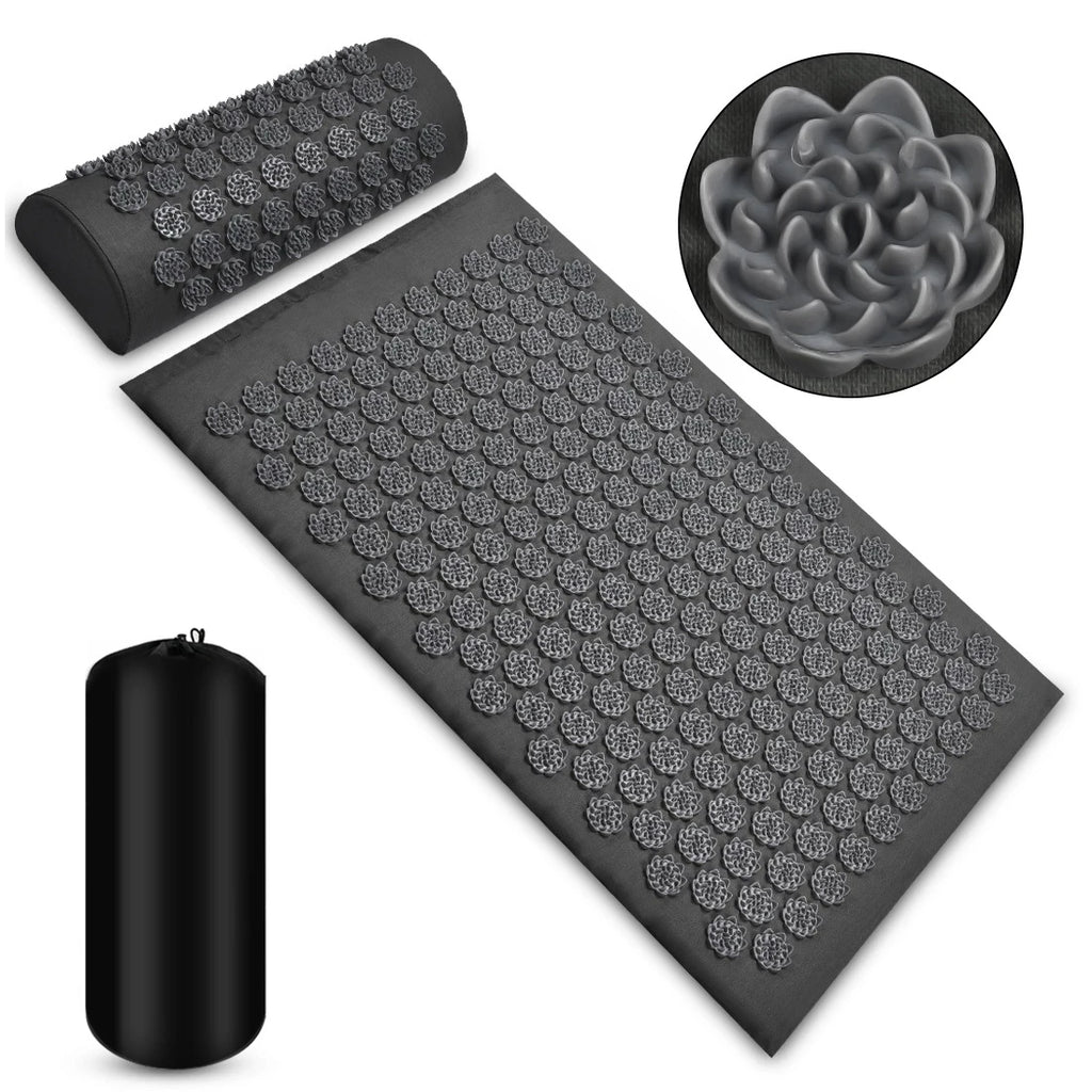 Revitalize Your Body with the Shiatsu Acupressure Massage Mat - Perfect for Fitness, Yoga, and Pilates Enthusiasts
