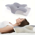 Transform Your Sleep with Our Butterfly Shaped Memory Foam Cervical Pillow - Ultimate Neck Support for Pain Relief and Relaxation