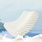 Revolutionary Natural Latex Cervical Pillow - Ultimate Memory Foam Support for Restful Sleep at Home and Beyond