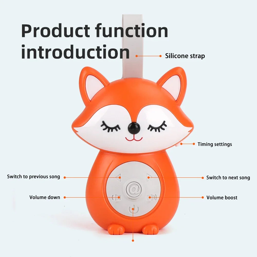 Transform Your Baby's Sleep with the Ultimate Portable White Noise Machine Featuring 5 Soothing Melodies and Automatic Shutdown