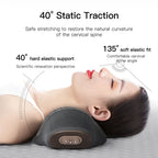 Revolutionary Electric Neck Massager Pillow with Soothing Heat, Vibration, and Cervical Stretching for Ultimate Comfort and Relief